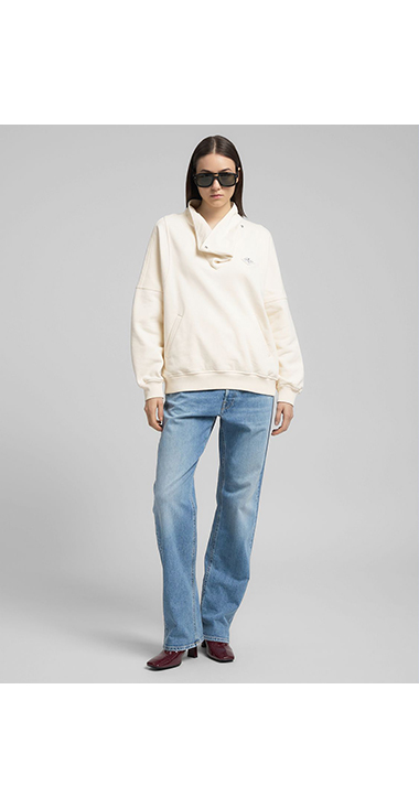 ハイラップネック スウェットシャツ